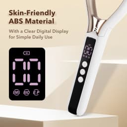 Facial Massager for Face and Neck V‑Shape Lifting Roller with Microcurrent Massage Face Slimmer Device
