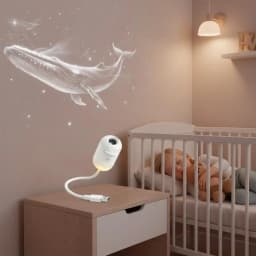 2-in-1 Mini Galaxy Star Projector Night Light LED Starry Sky Ambient Lamp For Bedroom Sleep & Decoration LED Atmosphere Light