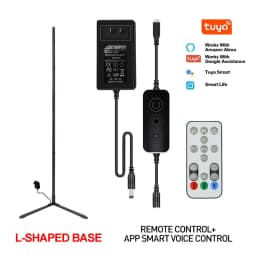 200cm Tuya RGB Floor Lamp Smart APP Remote Control Modern Corner Floor Light Atmospheric LED Stand Lighting Festival Decoration