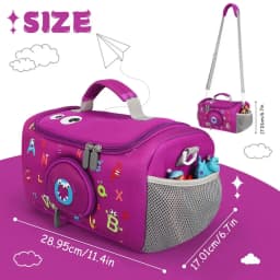 Figures Storage Bag Storage Carrying Case for Toniebox Organizer Case Storage Holder Box for Tonies Characters & Audio Player
