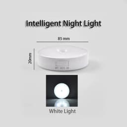 HPH Motion Sensor LED Night Light 4pcs Rechargeable Night Lamp For Kitchen Cabinet Wardrobe Lamp Staircase Wireless Closet Light