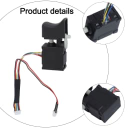 Electric Drill Switch For Dayi 2106 Brushless Cordless Drill Trigger Switch Electric Wrench Accessories