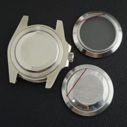 High Quality NH35 NH36 Steel Lower Case 41mm, Transparent and Opaque Watch Back, Watch Modification Parts Accessories 35.5/30.8