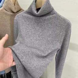 Classic Women's Turtleneck Sweaters Warm Pullover Basic Slim Korean Casual Fall Winter Elegant Knitted Tops All Match Jumper
