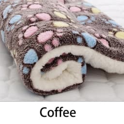 Flannel Pet Sleeping Mat Dog Bed Cat Litter Puppy Bed Dog Sofa Lovely Mattress Cushion for Small Large Dog Blanket For Winter