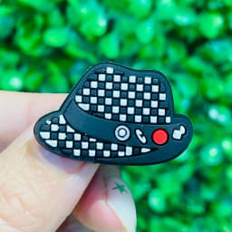 1-17Pcs Music Is My Life Slipper PVC Shoes Charms Guitar Microphone Buckle Clog Decorations DIY Backpack Wristbands Party Gift