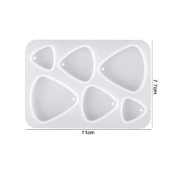 Earring Pendant Silicone Mold Epoxy Resin Mixed Style Jewelry Making Casting Molds DIY Charms Pendant Mould Creative Craft DIY