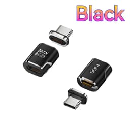 240W Magnetic USB Type C Adapter 80Gbps OTG 8K Video Fast Charging Converter for iPhone 17 16 15 14 13 Laptop Monitor Macbook