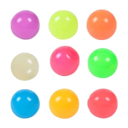 3/6Pcs Sticky Wall Balls Ceiling Balls Stress Relief Luminous Fun Decompression Sticky Ball Anxiety Relief Glowing Ceiling Balls