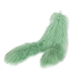 Luxurious 130cm Mongolian Lamb Fur Scarf Elegant Winter Accessory with Soft Touch