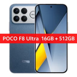 Global Version POCO F8 Ultra Snapdragon 8 Elite Gen 5 Smartphone 50Mp Camera 6.9"120Hz Display 6500Mah Battery Nfc