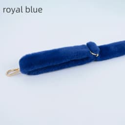 1 Pc Winter Warm Long Length Adjustable Plush Bag Strap Replacement Furry Belt for Women Shoulder Crossbody Bags Accessories