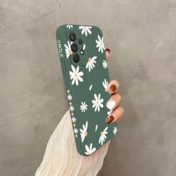 Plain Daisies Phone Case For Samsung Galaxy S23 S22 S21 S20 Ultra Plus FE S10 S9 S10E Note 20 ultra 10 9 Plus Cover
