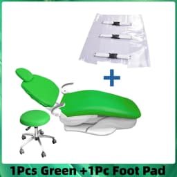 1Pcs Dental Chair Cover Unit PU Leather Elastic Waterproof Protective Case Seat Chair Cover Dental Chair Mat Foot Pad Dentistry