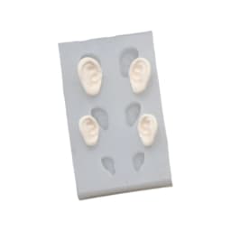 Universal Use Ear Silicone Mould Pottery Clay Ear DIY Light Clay Molds