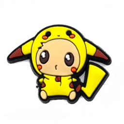 1-10pcs Pokemon Pikachu Shoe Charms for Sandals Decoration PVC Accessories For Christmas Birthday Gift Party Gifs