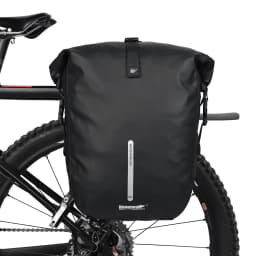 Rhinowalk Waterproof Bike Pannier Backpack 20L Trunk Bag Travel Cycling Bag Basket MTB Road Bicycle Rear Rack Tail Bag Accessory