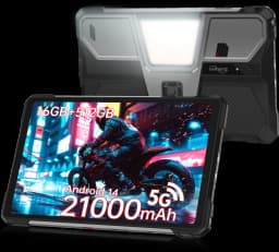 Unihertz Tank PAD 8849 Rugged Projector Phone Tablet Android 32GB 512GB 21000mAh 10.95" FHD Dual Speaker Waterproof Tablet