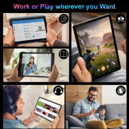 KOOMDIGI W87 8.68 Inch Android 15 Tablet, 16GB RAM (6GB + 10GB Extended) 128GB ROM, 1340x800 UHD Incell Display, 5G WiFi, Dual Camera, 5000mAh Battery, Widevine L1, GPS, GMS, Google Tablet with Case, USB-C Cable & Screen Protector