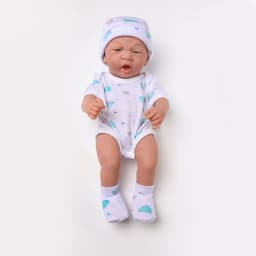 14 Inch 35cm Vinyl Baby Doll with Clothes Realistic Newborn Baby Doll Outfit Set Soft Body Reborn Doll Birthday Gifts Kids Toys