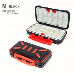 Waterproof Fishing Tackle Box Hooks Lures Accessories Box For Fishing Tool Storage Box Doublex Sided Carp Fishing Goods Boxes