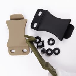 1piece K Sheath Accessories K Sheath Waist Clip Scabbard Clip Holster Clip Back Clip Knife Set Kydex Holster Clips