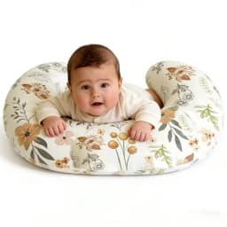 Nursing Pillow U-Shaped - Multifunctional with Removable, Machine Washable Cover - Waist & Neck Support for Breastfeeding