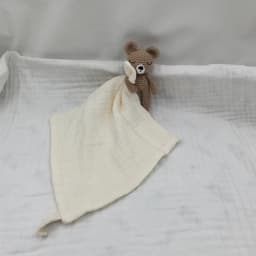 Handmade Baby Cotton Muslin Comfortable Blanket Cute Cat Doll For Infant Kids Sleep Appease Towel Rabbit Bear Saliva Scarf