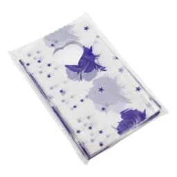 200pcs 9X15cm Heart and Butterfly Patterns Plastic Jewelry Gift Bag Jewelry Pouches Bags