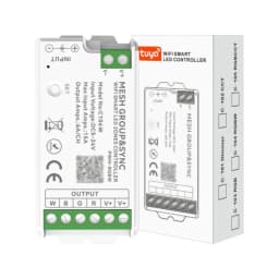 Tuya Smart Life Home 5V12V 24V Max15A Dimmer Cct Rgb Led Light Strip Bluetooth Wifi Zigbee Controller Xiaomi Alexa Button Switch