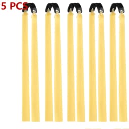1/3/5Pcs 2.0mm Thickened Slingsshot Rubber Band High Elasticity High Precision Latex Rubber Band Slingshot Shooting Accessories