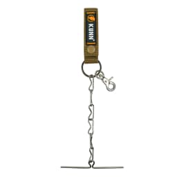KUNN Electrical Tape Holder, Dual-Use Thong, Enhanced Fast Holder Chain for Tool Belt with Keyring, Snap Loop and Button