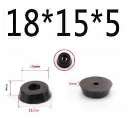 Case Feet Rubber Rubber Feet Round Fine Grips Bumper Pad Anti-Slip Furniture Feet Pad Furniture Protection