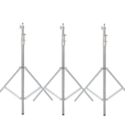 Super Stable Stainless Steel Big Tripod 2.8M Foldable Lighting Stand Tripod Photography For Fill Spot Light Softbox Photo Studio