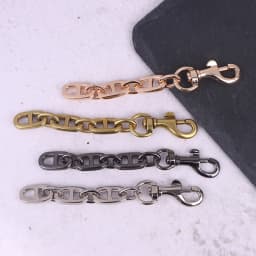 Alloy Bag Extension Chain Metal Chain With Round Hook Armpit Shoulder Bag Transformation Crossbody Bags Extend Chain