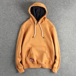2024 Autumn And Winter New Basic Sweatshirts Men's Soild Color Hoodies High Quality Pullover Fashion Washed Casual Sportwear