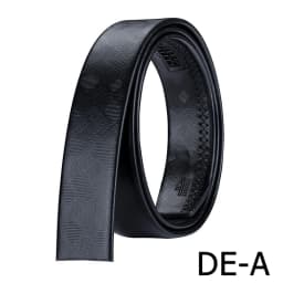 3.5cm Cowskin Genuine Leather Belts for men Replacement Belt without buckle Crocodile Solid Brown Blue Red Black Leather Belts