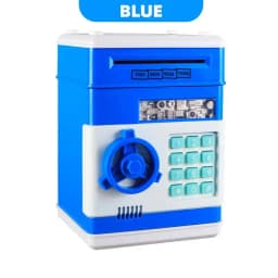 Money Box Piggy Bank ATM Password Automatic Electronic Piggy Cash Coin Saving Box ATM Bank Safe Box Deposit Banknote Gift