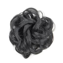 Synthetic Messy Bun Chignon Donut Blonde Brown Color Hair Bun Pad Elastic Hair Rope Rubber Band Hair Extensions for Women