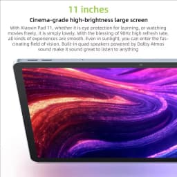 Global ROM Lenovo Xiaoxin Pad 11 2025 11'' 2.5K Display MediaTek Dimensity 6300 128GB 256GB ROM Dolby Atmos 7040mAh Android Tab