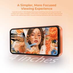 OUKITEL C17 mini Mini Smartphone, Up to 12GB RAM (3+9) + 32GB ROM, Ultra Compact Pocket Small Phone, 4" Mini Display, 2300mAh Battery, Gemini AI, Unlocked Android Mobile Phone