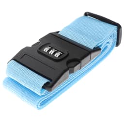 1Pc Travel Luggage Suitcase Secure Lock Durable Nylon Packing Strap Belt with Password Lock Safe Luggage Strap