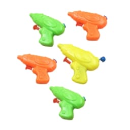 5 Pieces Plastic Water Guns Squirt Water Guns Children's Toy Plastic Guns Color Random for Outdoor Beach Swimming Pool