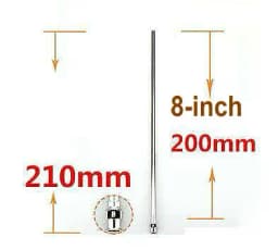 5 Pack - 100mm or 150mm,200mm Cannula Length Dispensing Needle (8G,10G,12G,14G...27G Optional)- Blunt Tip, All Metal