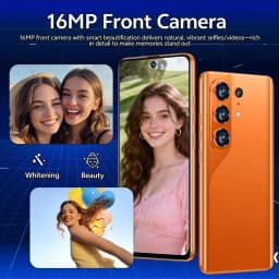 K-Touch Mobile Phones For S26 Ultra Android 15 Smartphone 7.3 Inch Cell Phone 8000mAh Face Unlock 5G Dual SIM 16+48MP Camera Global Version Cellphones