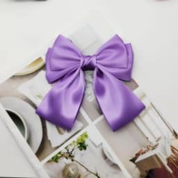Solid Color Bow Ribbon Hair Clip New Women Bowknot Barrettes Women Ponytail Clip Headband Girls Hair Accessories Gift