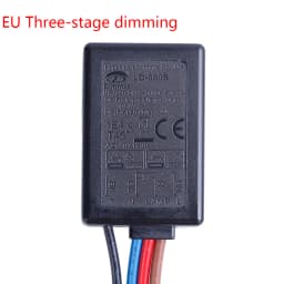 LD-600S Build-in 3 Way Finger Touch Dimmer 25~150W For Tungslen Filament Lamp 3-25W LED Light Input 220-240V AC