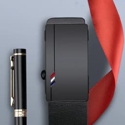 Men's Fashion Belt With Toothless Automatic Buckle Suitable For Business SuitPants Gifts For Man High Quality Casual Belt