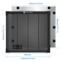 TwoTrees Laser Equipment Honeycomb Working Table For Sculpfun XTOOL CO2 Cutting Laser Engraver Machine 300x300/400x400/500x500mm