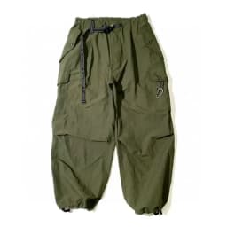 Men Women High Vis Reflective Triangle Multi-Pocket Baggy Wide Leg Trousers Casual Cargo Baggy Trousers Urban Outdoor